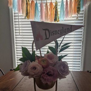 Tissue paper tassel garland
